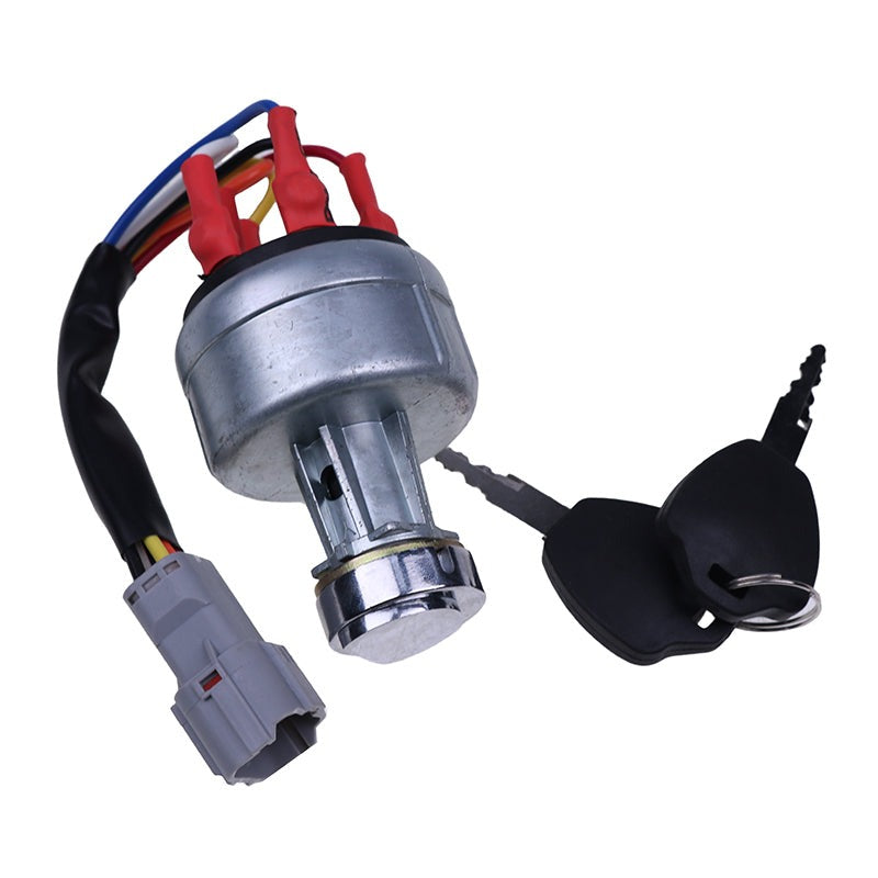 Starter Ignition Switch 21N4-10400 fits CASE 1221E Hyundai HL730-7 HL730-7A HL730TM-7 HL730TM-7A